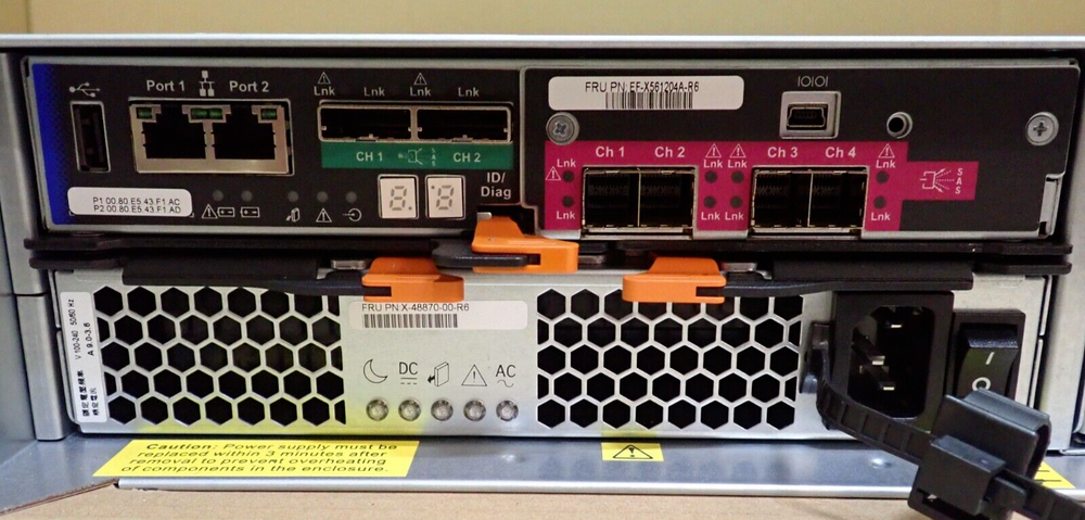 NetApp DE5600 24-Bay Storage Array with 23x 800GB SSD Dual Controller Dual PSU