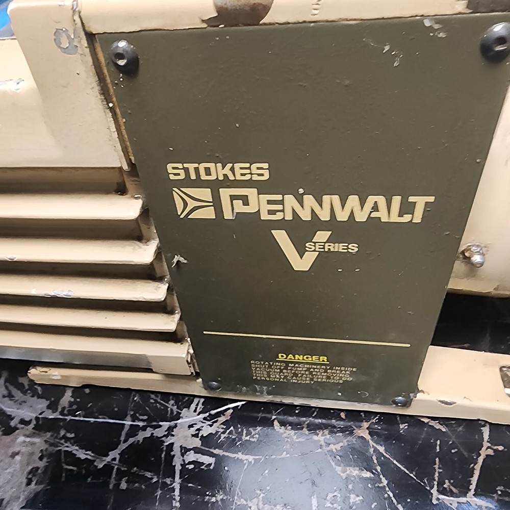 Stokes MicroVane 013-2 Rotary Vane Vacuum Pump 20CFM #2 [D1F]
