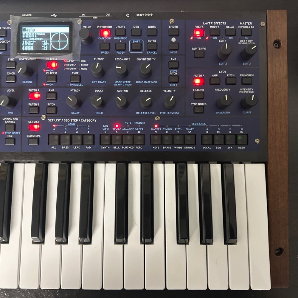 Korg Multi/Poly Digital Analog Synthesizer 37-Key (Rarely Used)