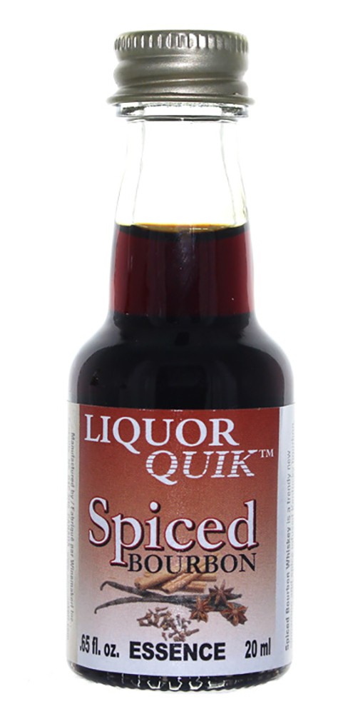 Liquor Quik Natural Whiskey/Bourbon Essence 20 mL (Spiced Bourbon)