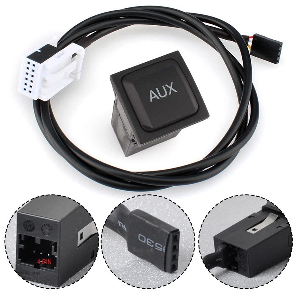 For Golf RCD510 RNS315 Switch Button Wiring Harness Improved Connectivity