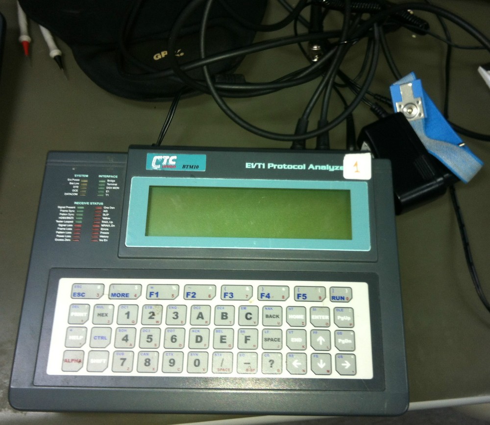 CTC BTM10C-E1/T1 Protocol Analyzer with Power adapter & cables