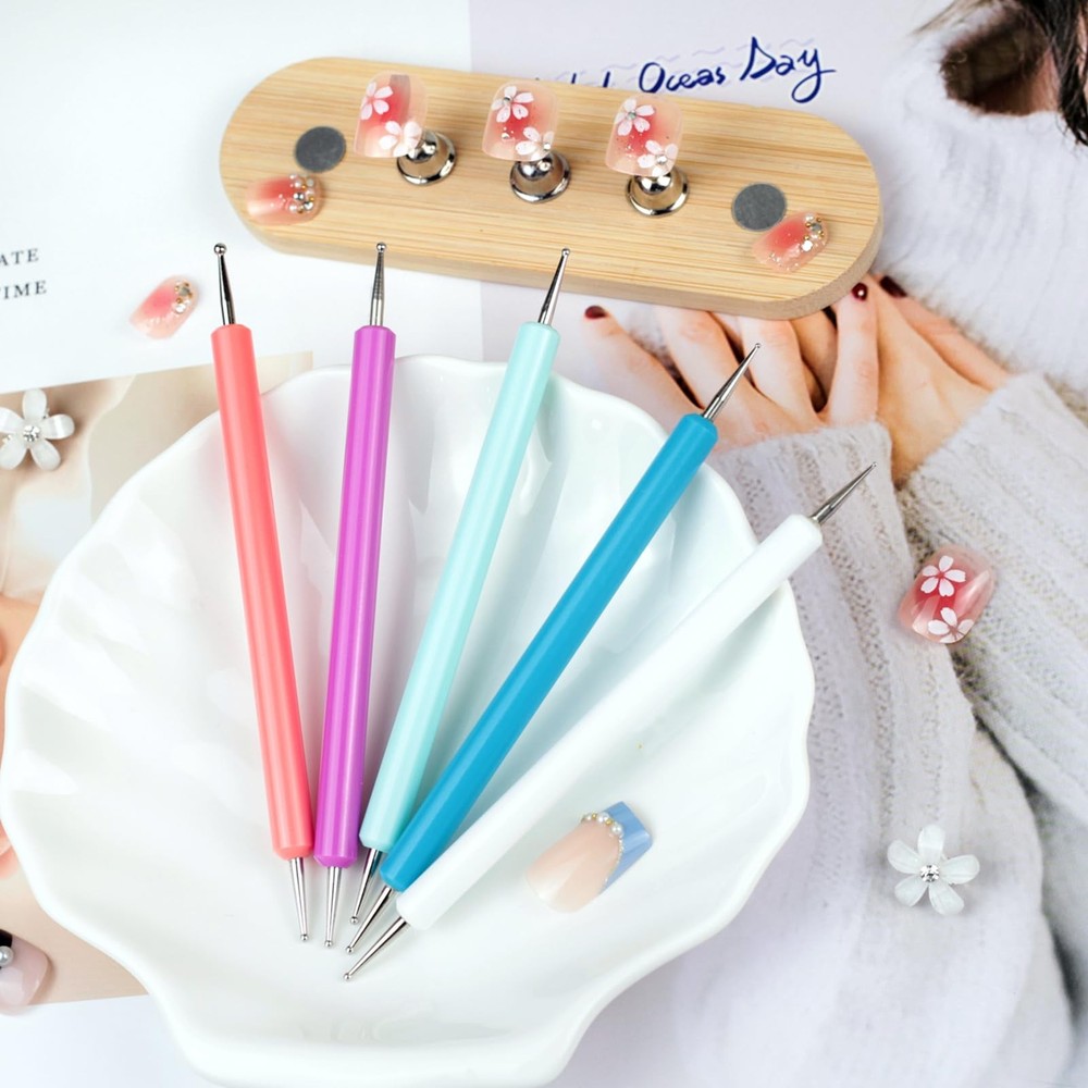 5-Piece Pattern Tracing & Embossing Stylus Set – Dual-Ended Ball Tip Tools fo...