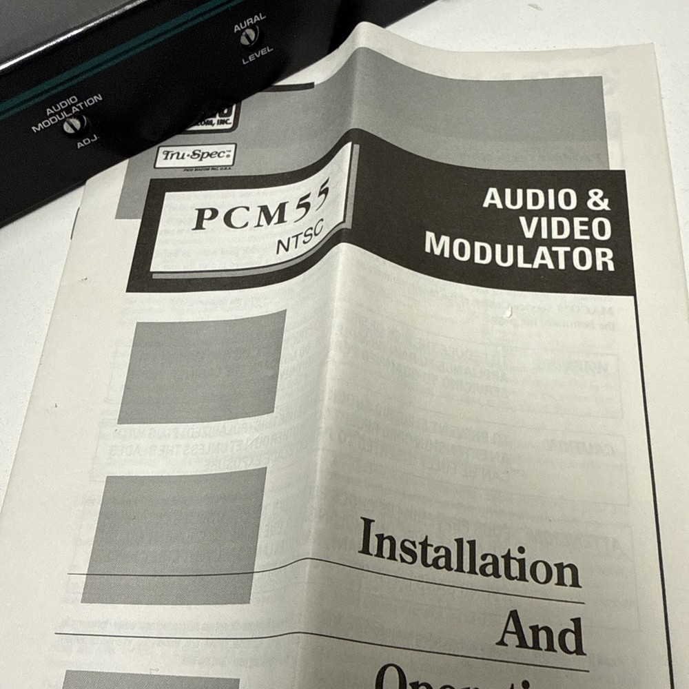 Pico Macom PCM55 NTSC Audio/Video Modulator