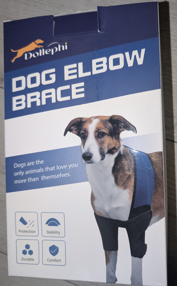 Dog Front Rear Leg Joint Brace Elbow Protector Joint Wrap Injury Compression NEW