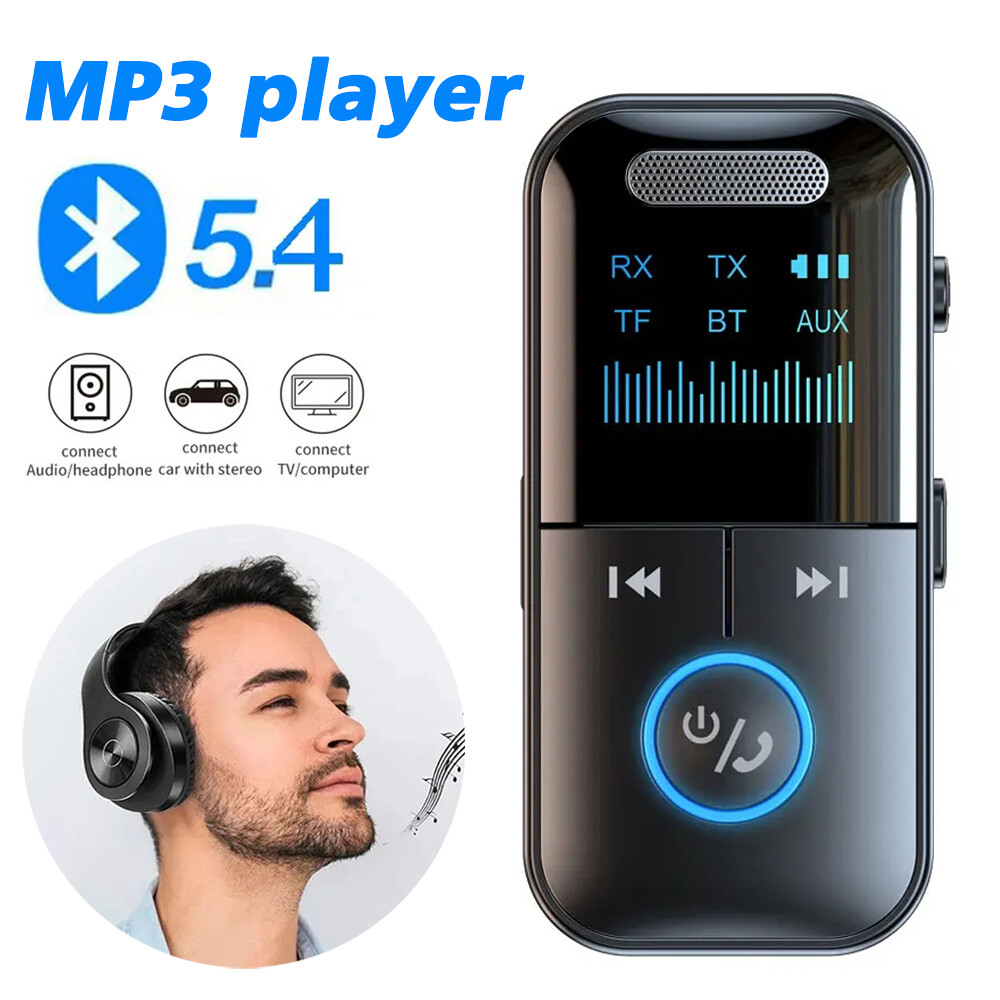 Wireless Bluetooth Transmitter Receiver MP3 Player Car Audio 3.5mm AUX Adapter