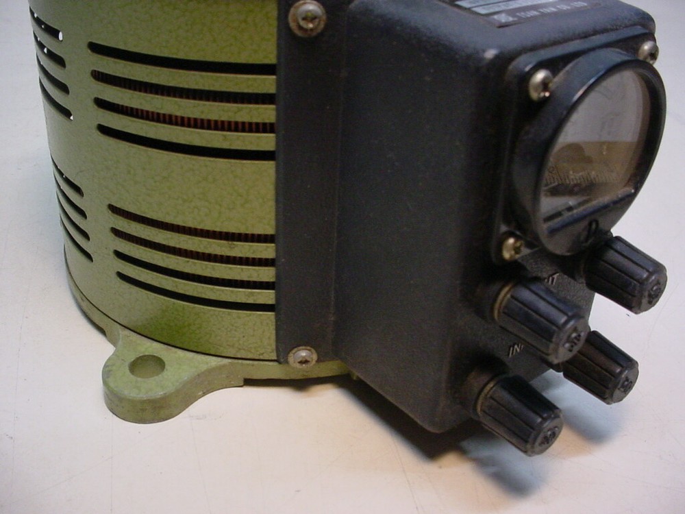 Variable transformer 0-130volt 10 amps with meter