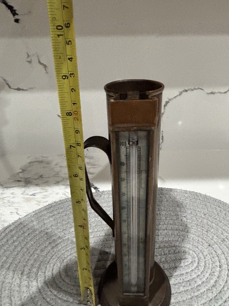 Antique Copper Brewery Proof Hydrometer. Not Tested.