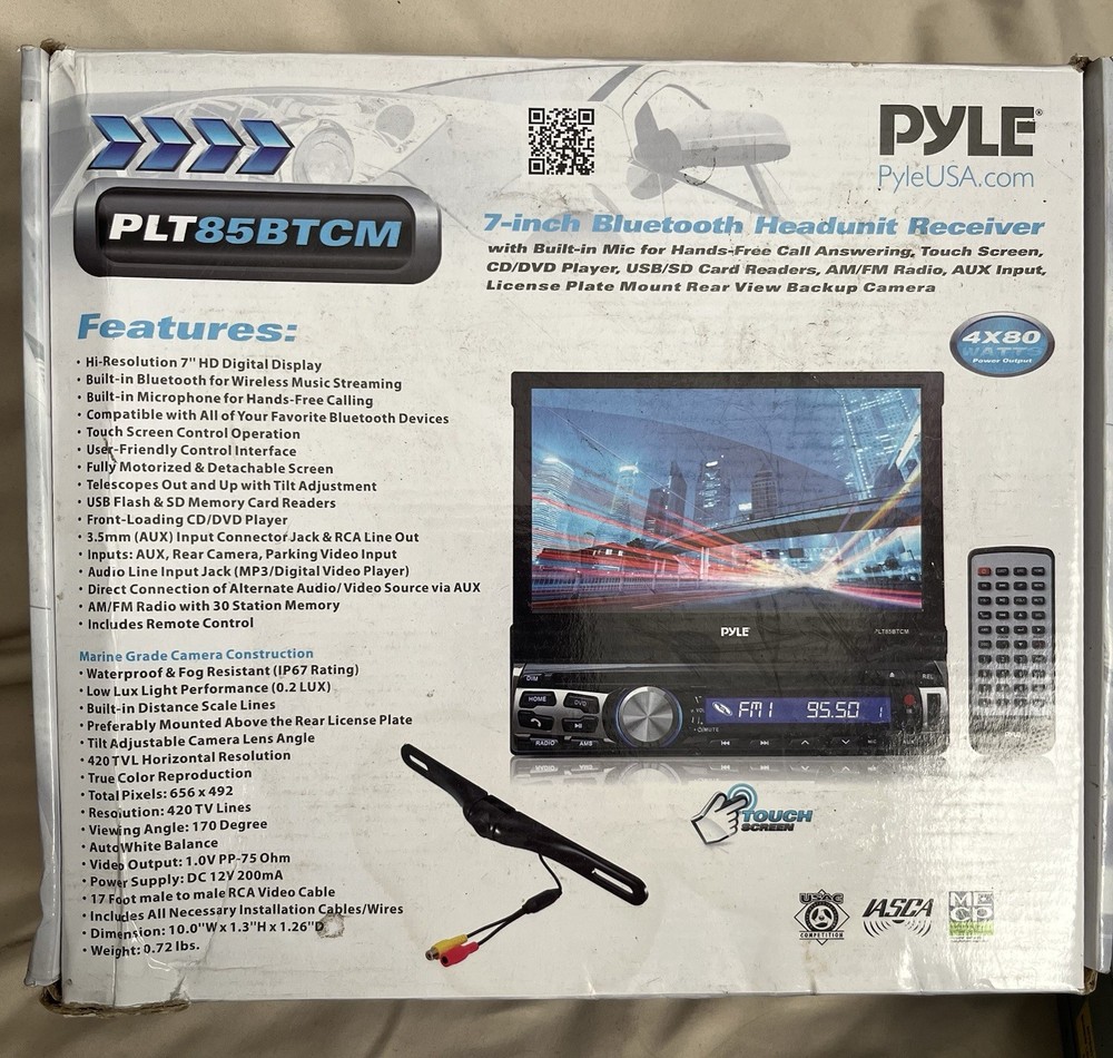 7” Bluetooth Headunit Receiver