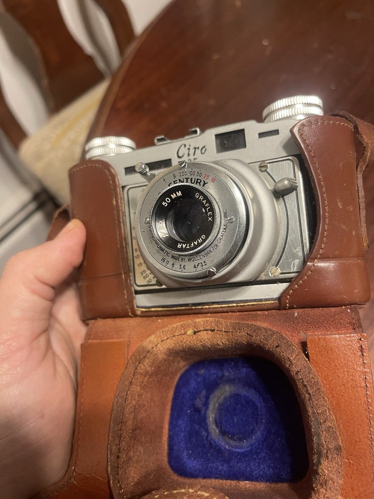 Graflex Ciro 35 RF Camera Tested READ Untested