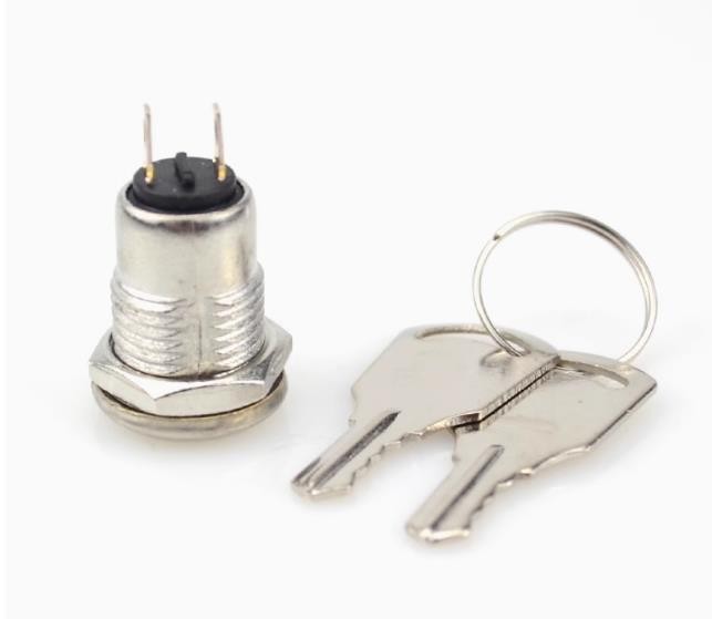 1 sets Key Switch ON/OFF Lock Switch KS-02