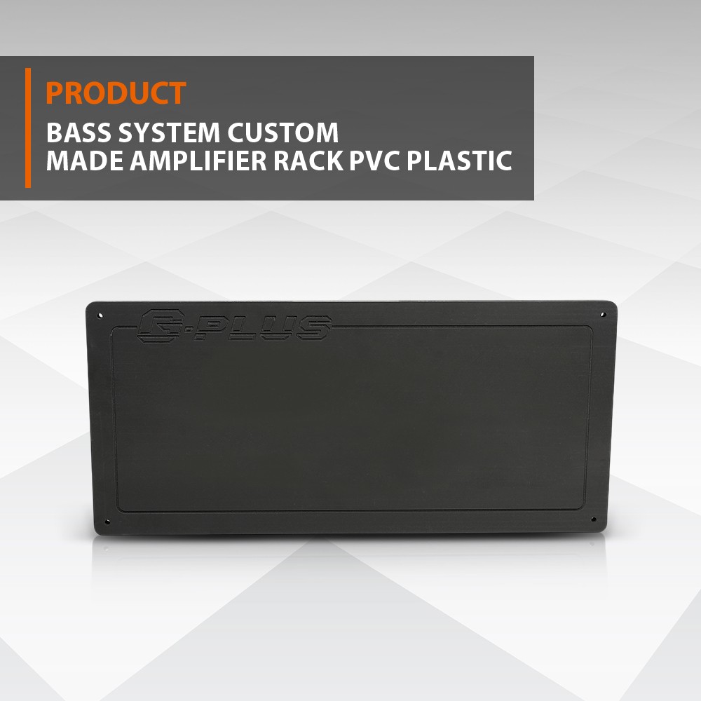 Custom-Made Bass System Amplifier Rack PVC Plastic 1/2