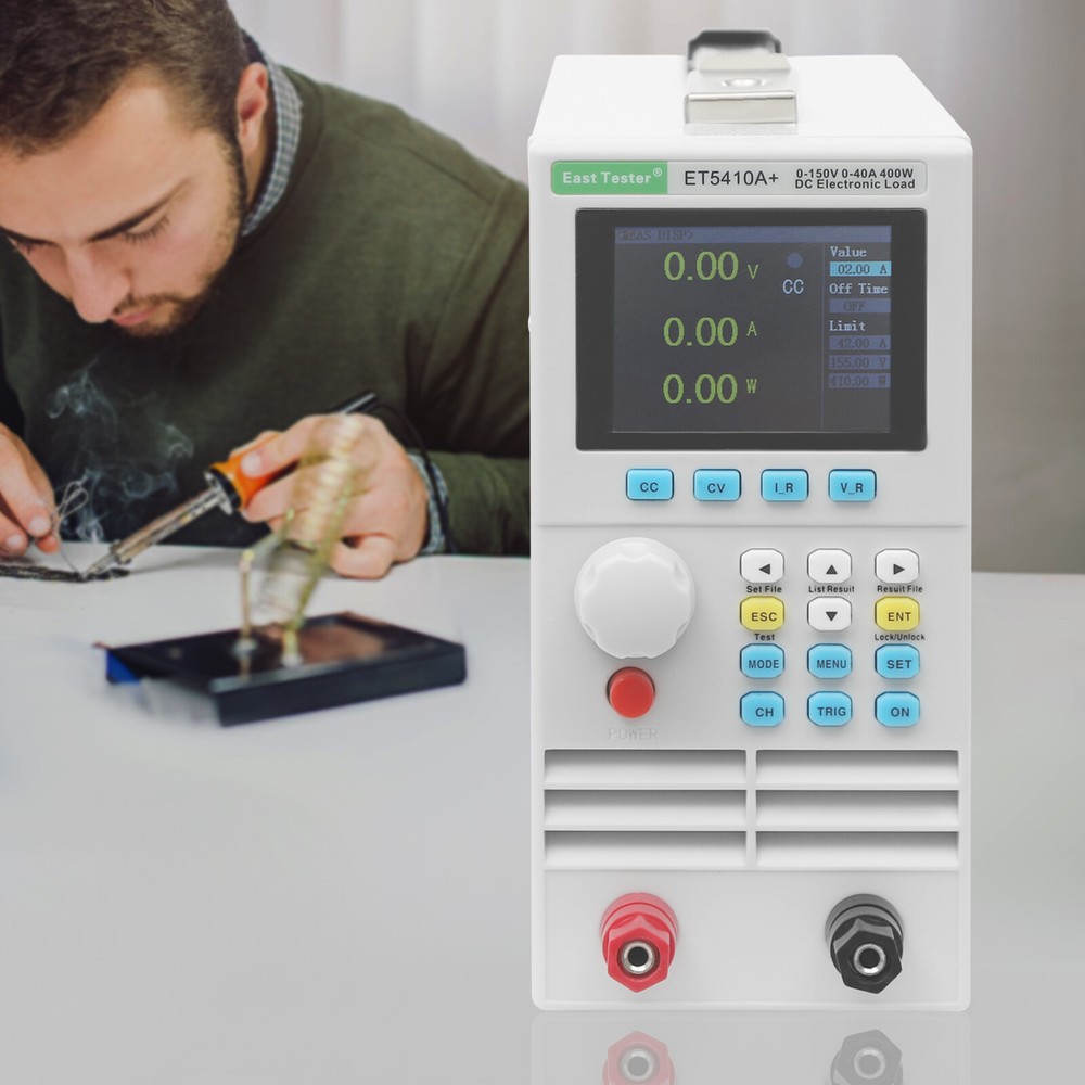 Single-Channel DC Electronic Load Tester 150V 400W Accurate Performance