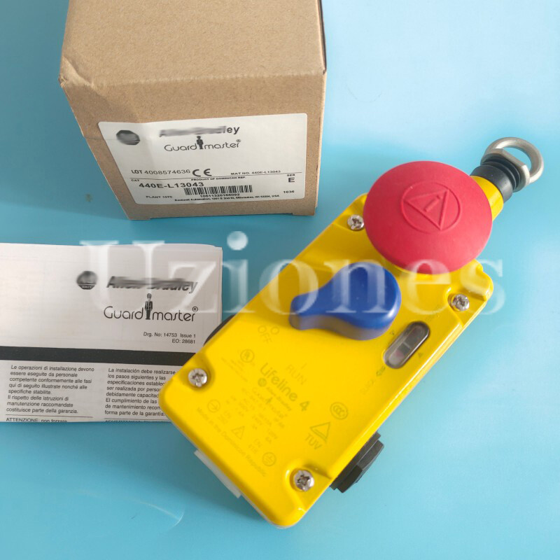 For Allen Bradley 440E-L13043 Emergency Stop Switch 440EL13043 Pull Rrope Switch