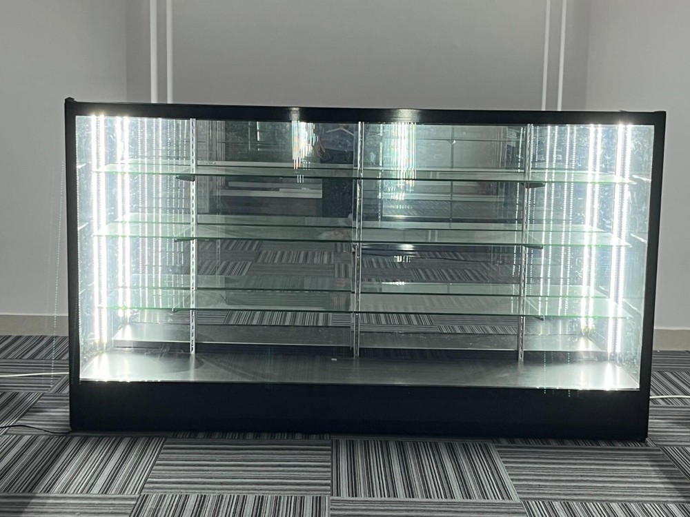 Glass Display Showcase with LED Lighting