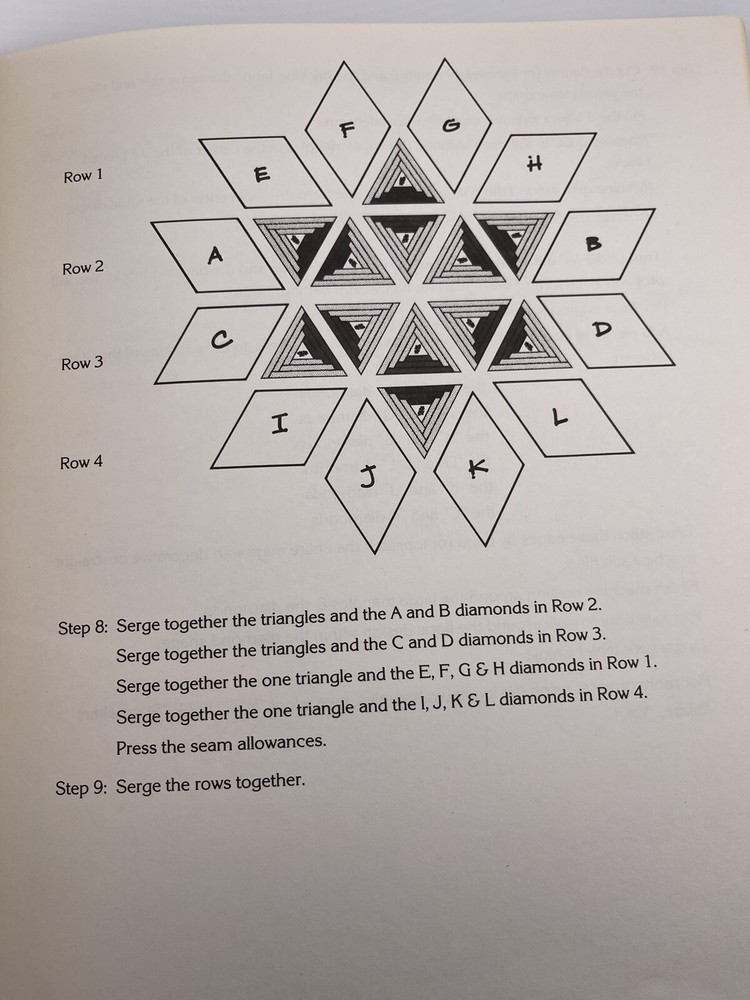 SERGER PATCHWORK PROJECTS BY KAYE WOOD 10 CUTE DESIGNS