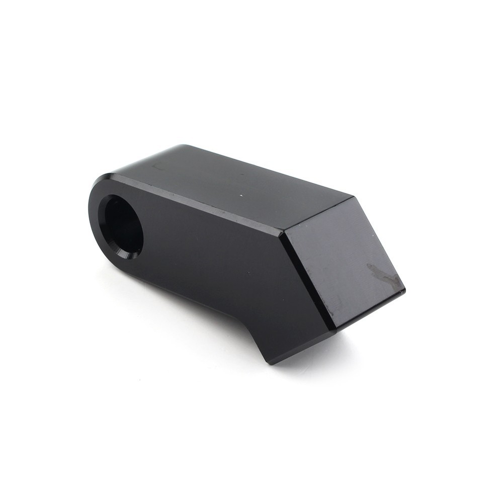Black Headlight Mounting Block Bracket For Harley Custom Headlight Mount