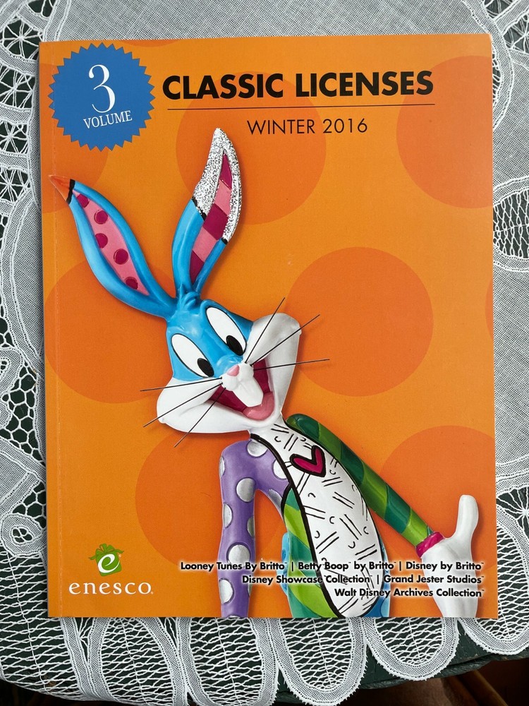 ENESCO 2016 CLASSIC LICENSES WINTER VOL 3 CATALOG