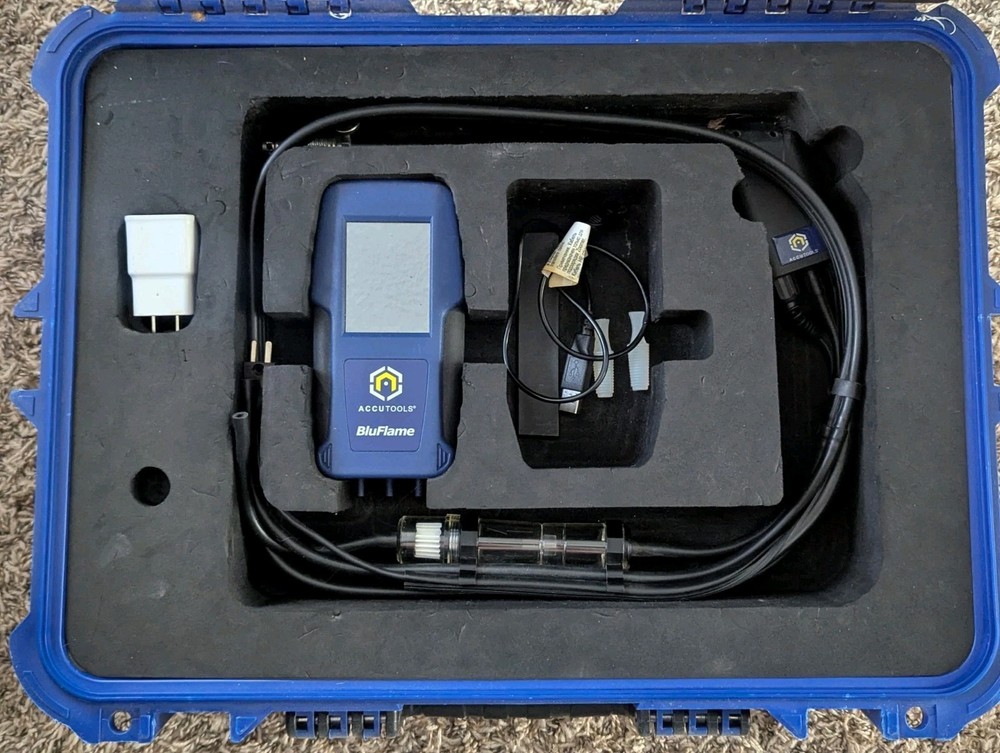 Accutools BluFlame Combustion Analyzer kit NICE!