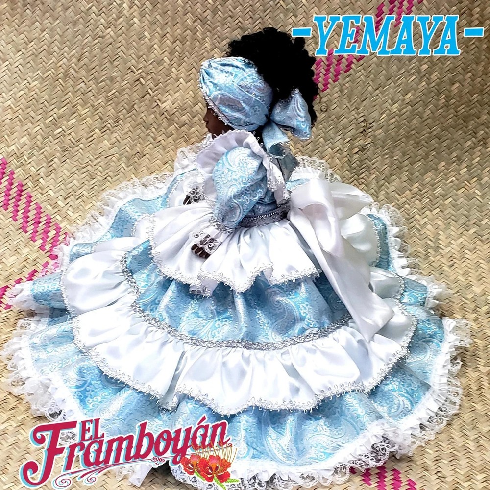 Handmade YEMAYA Doll 18" TALL
