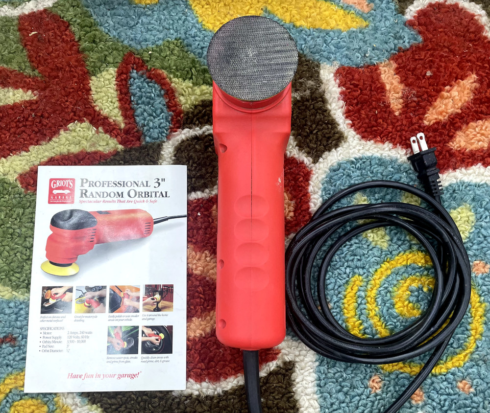 Groits Garage 6" and 3" Polishers with Assorted Pads