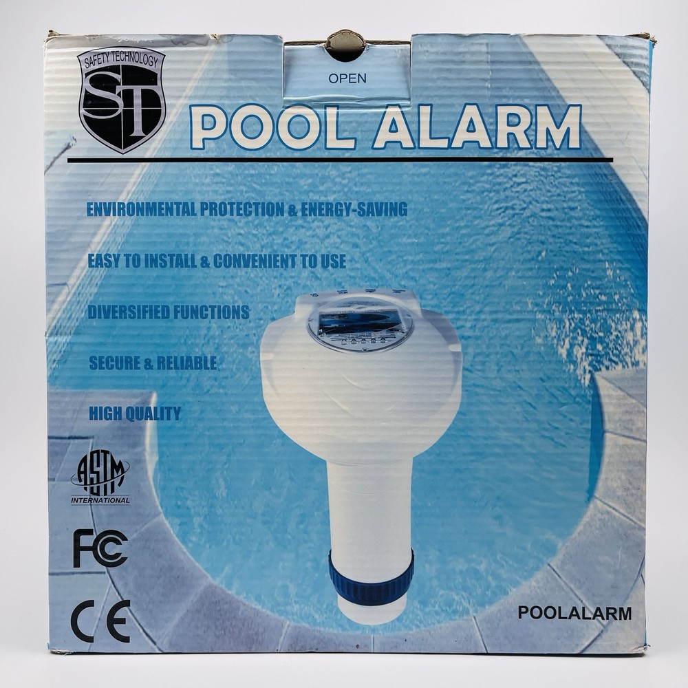 Safety Technology Pool Alarm System Wireless Range 400ft Sound Alarm