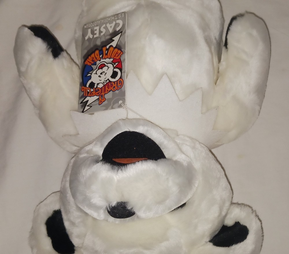 Large 14" Grateful Dead Liquid Blue Teddy Bear CASEY JONES