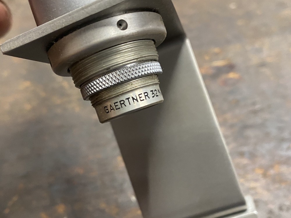 Gaertner Scientific 32 m/m EFL Micrometer Microscope