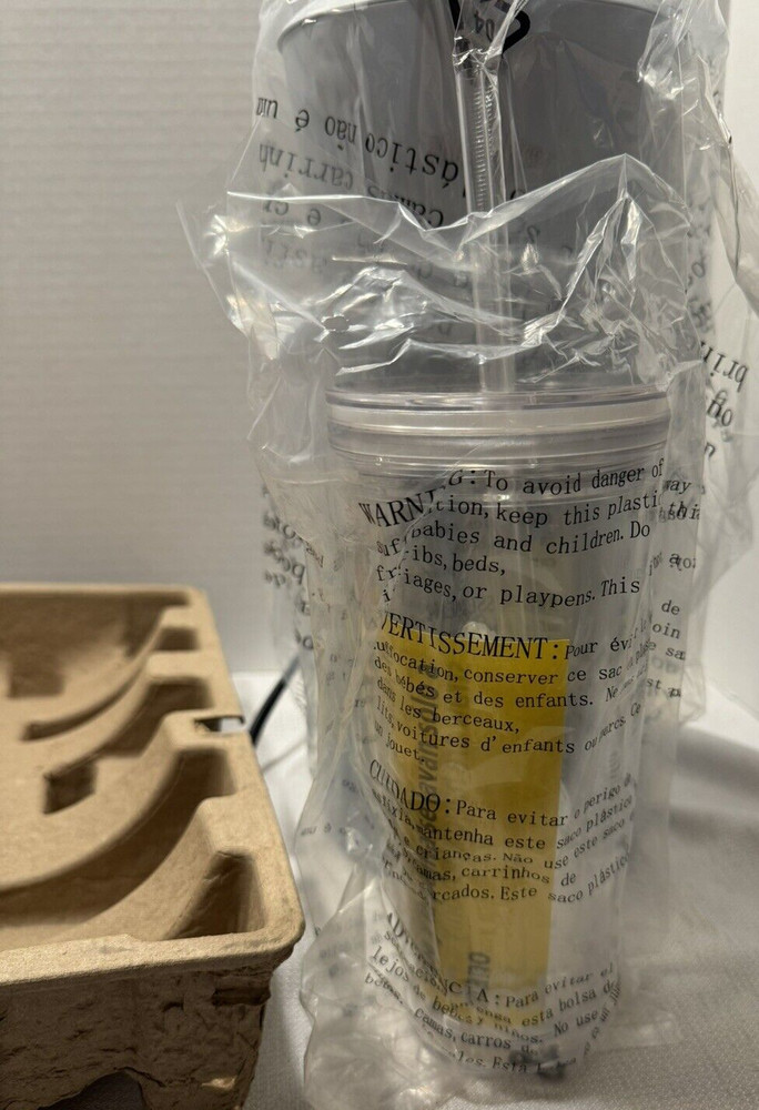 New/Open Box Mr. Coffee Single Serve Iced Coffeemaker, White