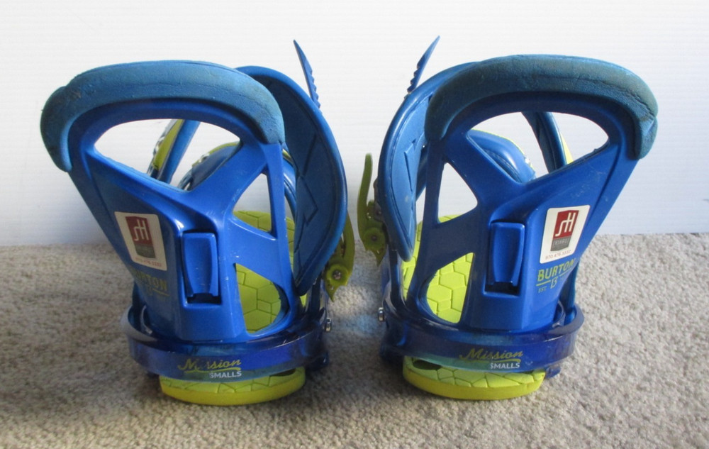 Burton Mission Re:Flex Snowboard Bindings Size Small