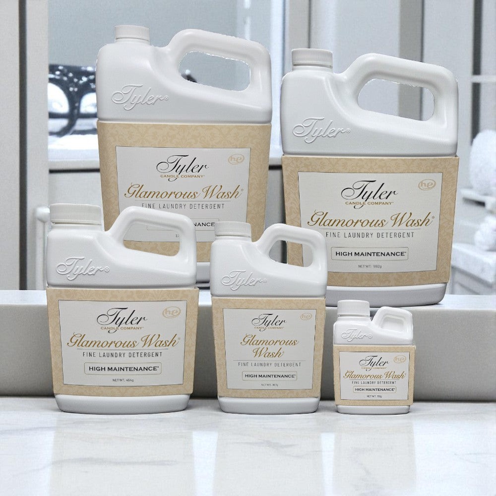 Tyler Candle Glamorous Wash | High Maintenance Laundry Detergent (select size)