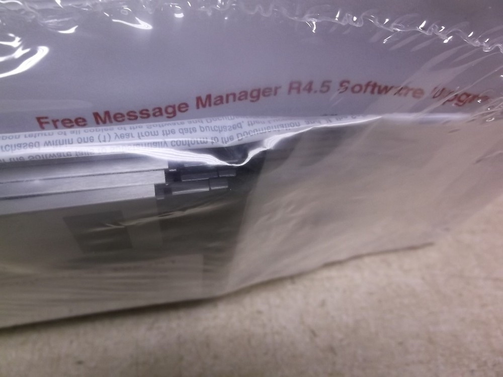 NEW Lucent Technologies Free Message Manager R4.5 Software Upgrade Kit 4-Disk