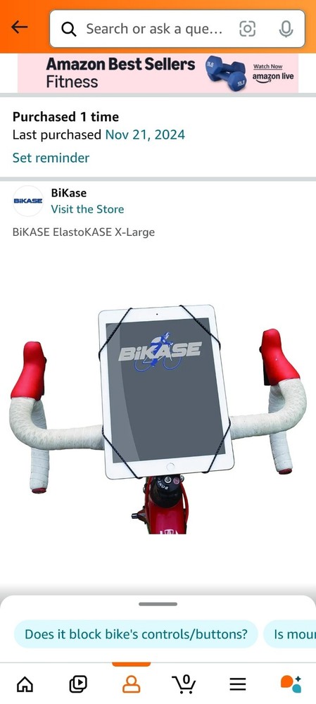 Bikase Elastokase XL Tablet holder