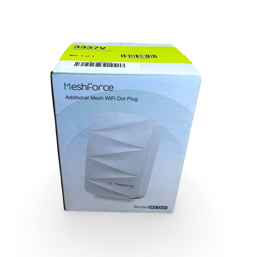 MeshForce M3 Dot Wall Plug WiFi Extender, Works with MeshForce M1 and M3