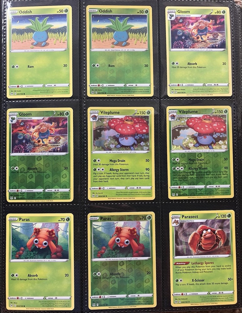 POKÉMON Lost Origin Binder Complete Base Set Binder with Reverse Holo