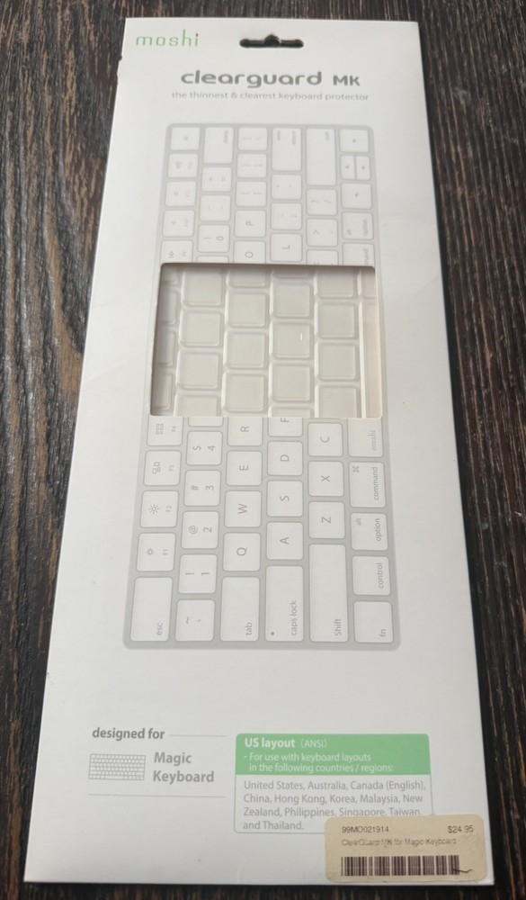 Moshi Clearguard Keyboard Protector for Magic Keyboard US ANSI