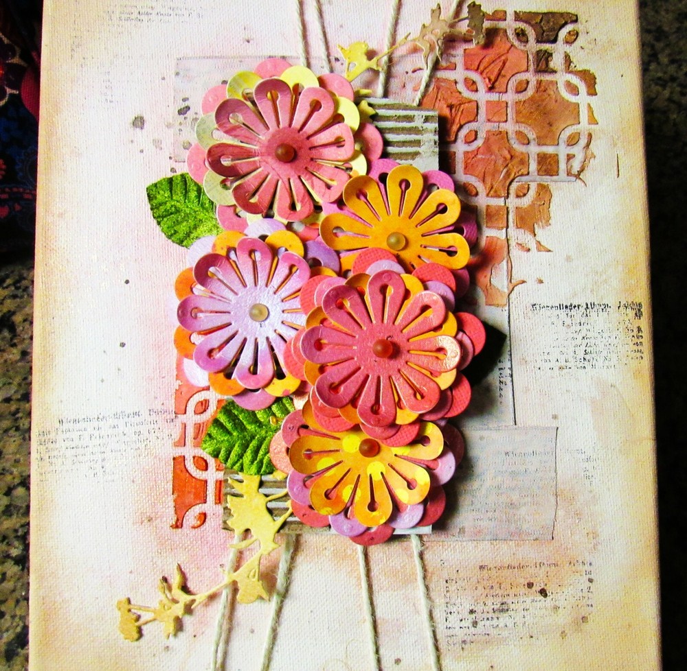 Sizzix Thinlits Mix & Match Flowers 10pk set #661097 Retail $19.99 Lori Whitlock