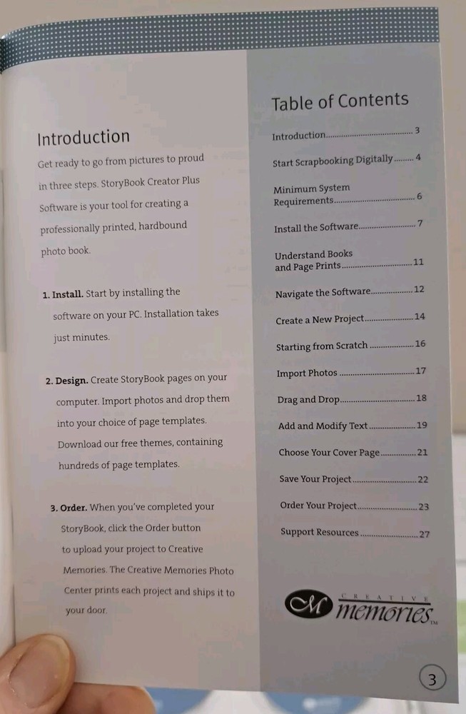 Creative Memories Digital Content & Software-STORYBOOK