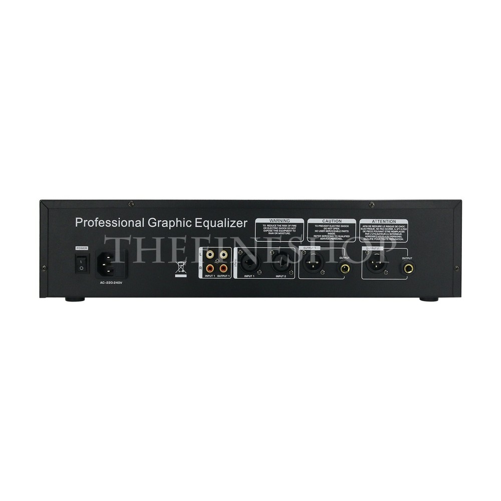 TKL T2531 Professional Graphic Equalizer Processor Two 31-Band Spectrum Display*