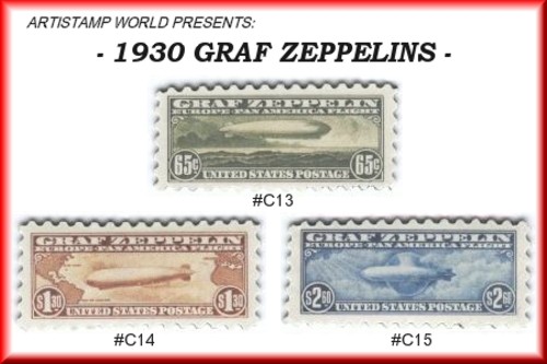 1930 GRAF ZEPPELIN -Refrigerator Magnets-