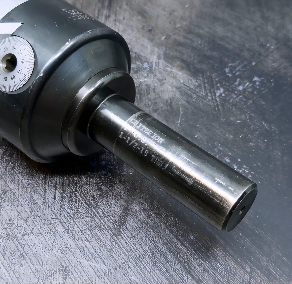 CRITERION 3/4" BORING HEAD - DBL-203 - 1" STRAIGHT SHANK