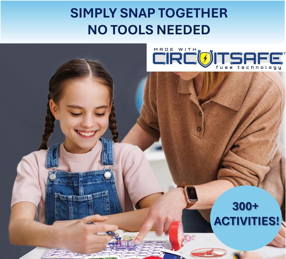 Educational Electronics Kit | 300+ Projects | Kids 8+-