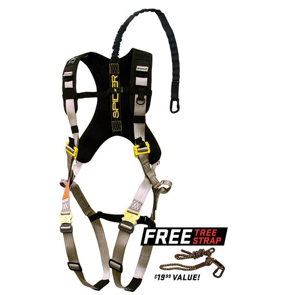Tree Spider Harness Speed Harness Small/Medium with Free Tree Strap 38600