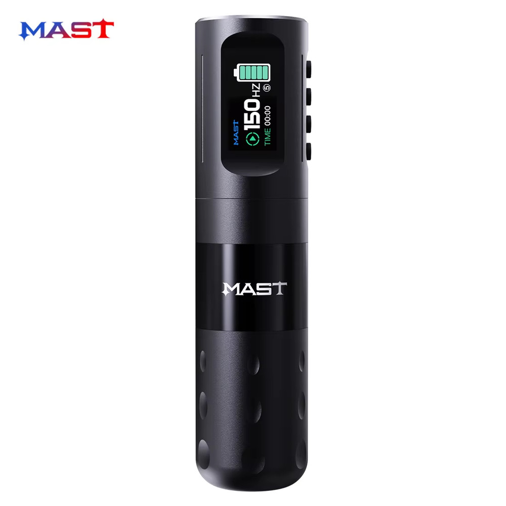 Mast Wireless Tattoo Permanent Makeup Machine Brushless Motor Pen Battery Kit