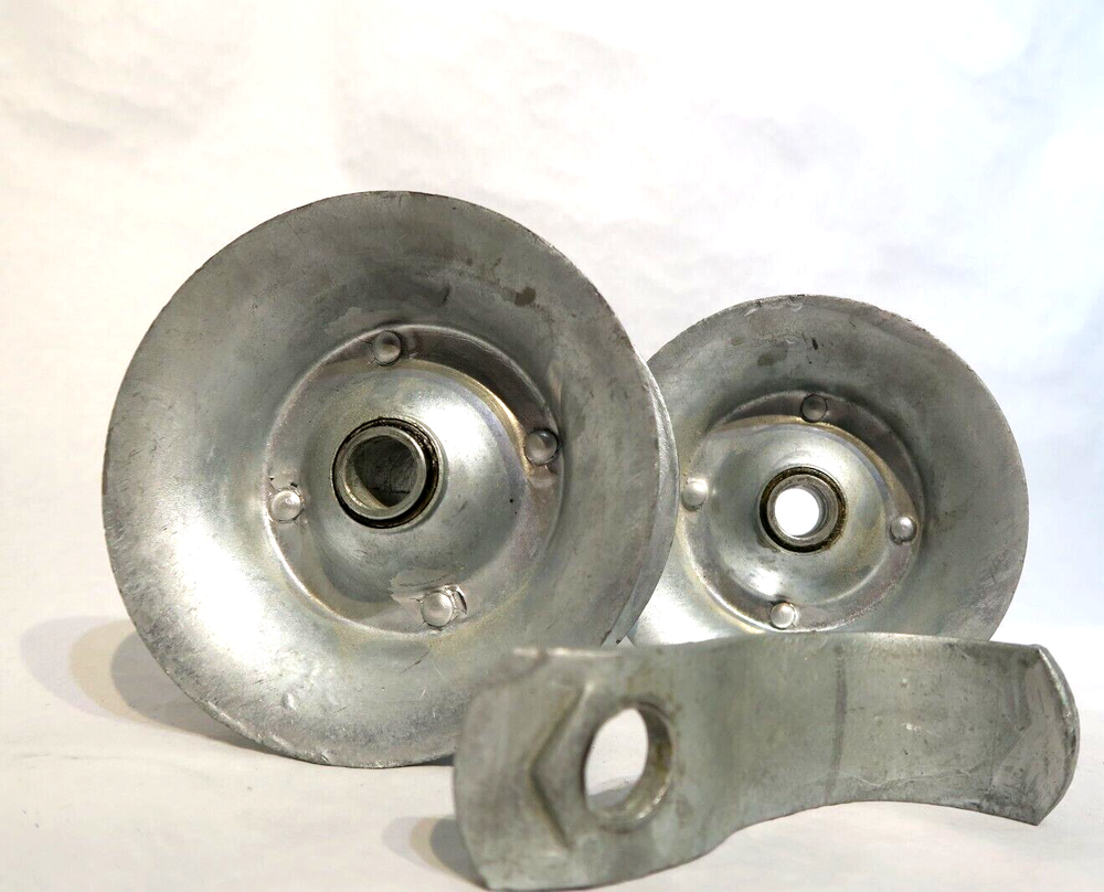 Cable Sheave Wire Puller Rope Pulley Roller Wheel Tugger Assembly