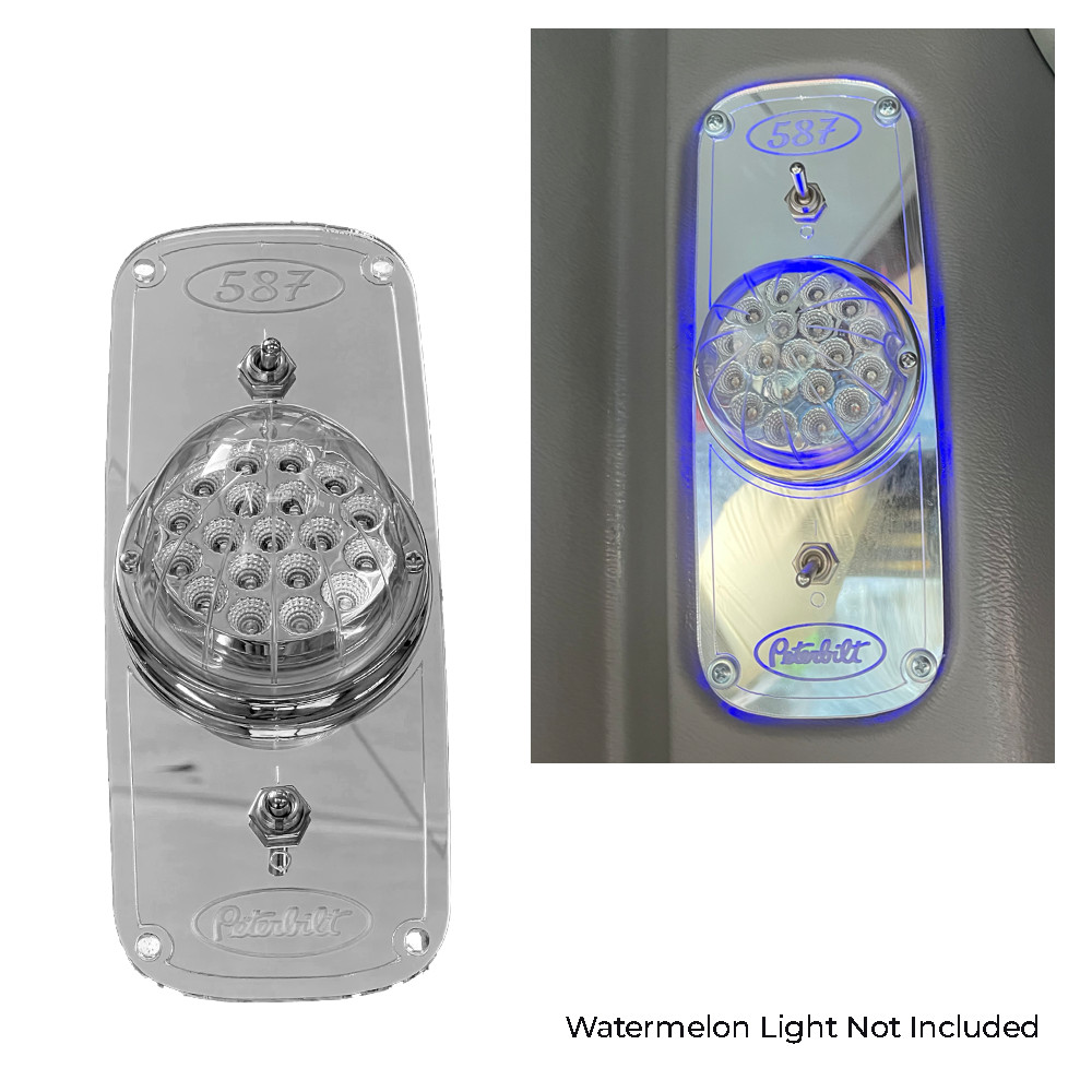 Peterbilt 587 Dome Lights Red Led Lights Color