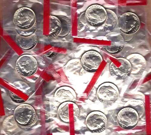 1981-D Uncirculated ROOSEVELT Dime IN MINT CELLO 💥💥💥💥💥💥💥💥 💥💥💥💥💥💥