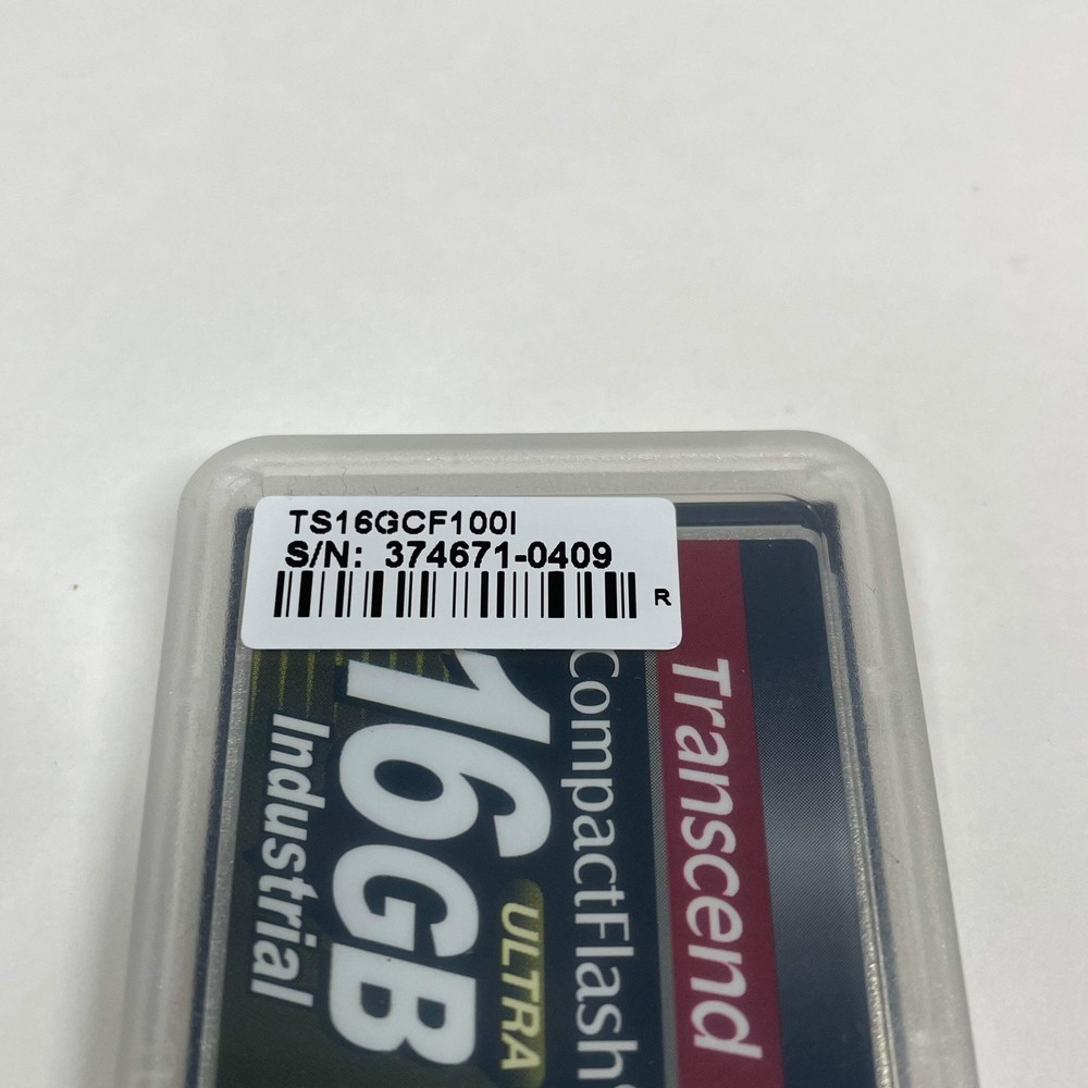 16GB Transcend Industrial CompactFlash TS16GCF100I Memory CF Flash Card