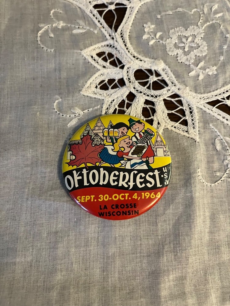 Lacrosse Oktoberfest Pinback