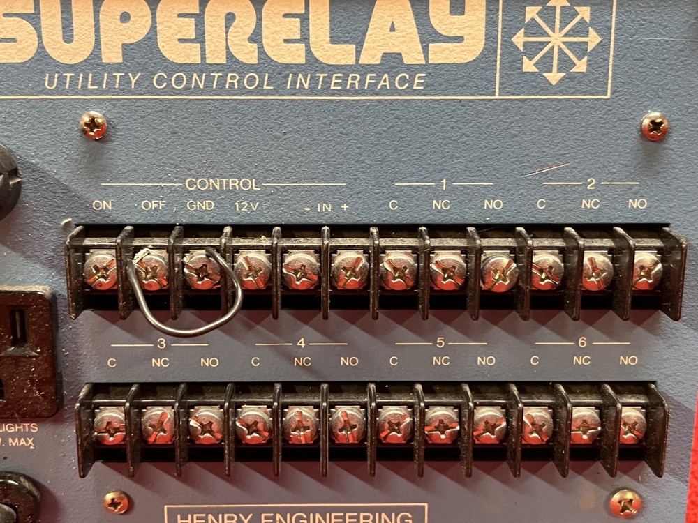 Used Henry Engineering Utility Control Interface Superelay Good Condition